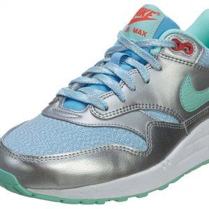 🔥Nike Air Max 1 Kid's Shoes STYLE #653653-401 Size 5Y(YOUTH) GIRLS OR WOMEN'S